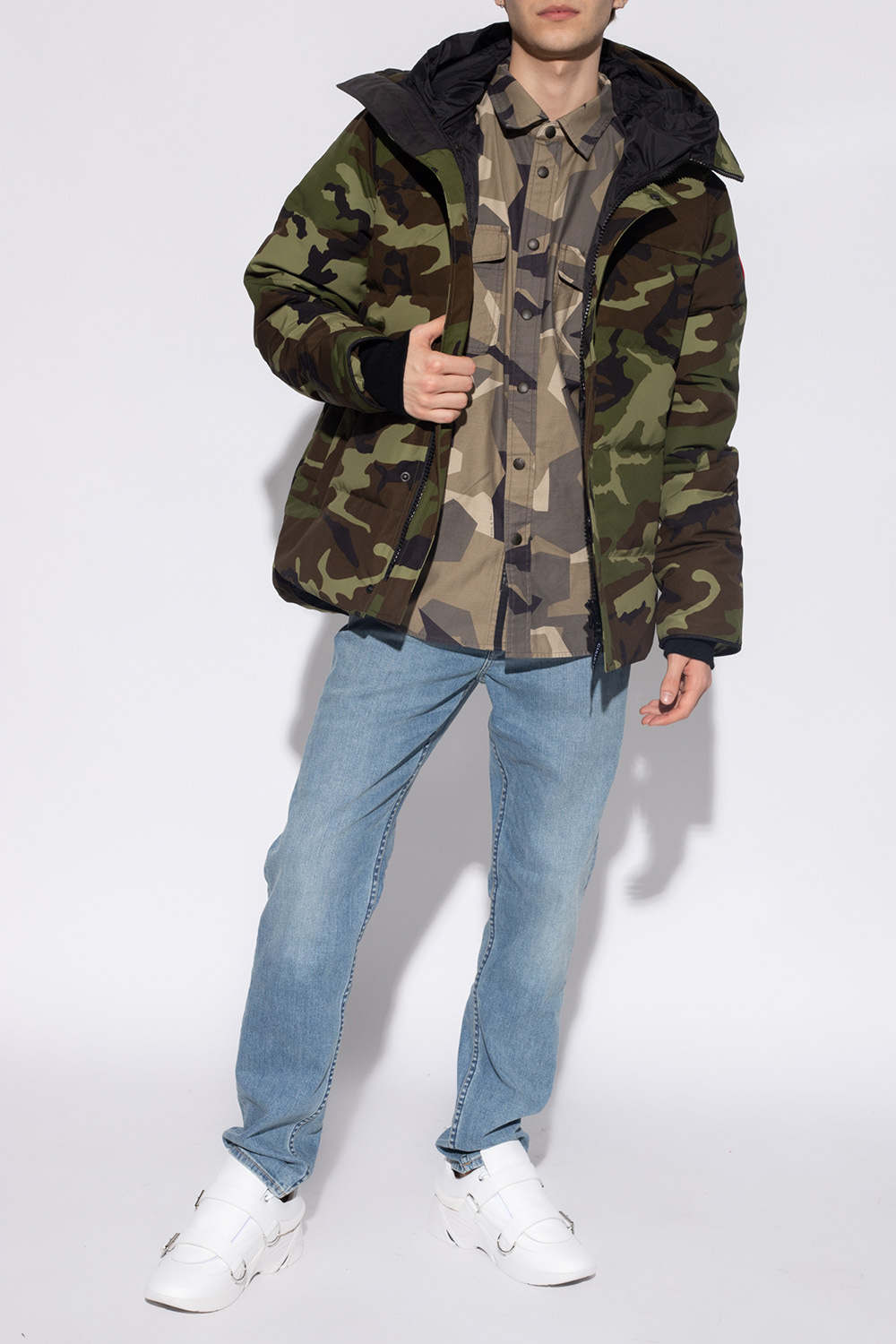 Canada goose macmillan clearance parka black label camo